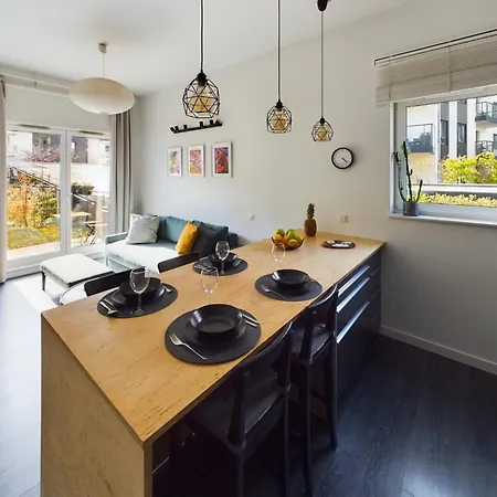 Elegancki Z Tarasem W Gdansku By Renters 格但斯克